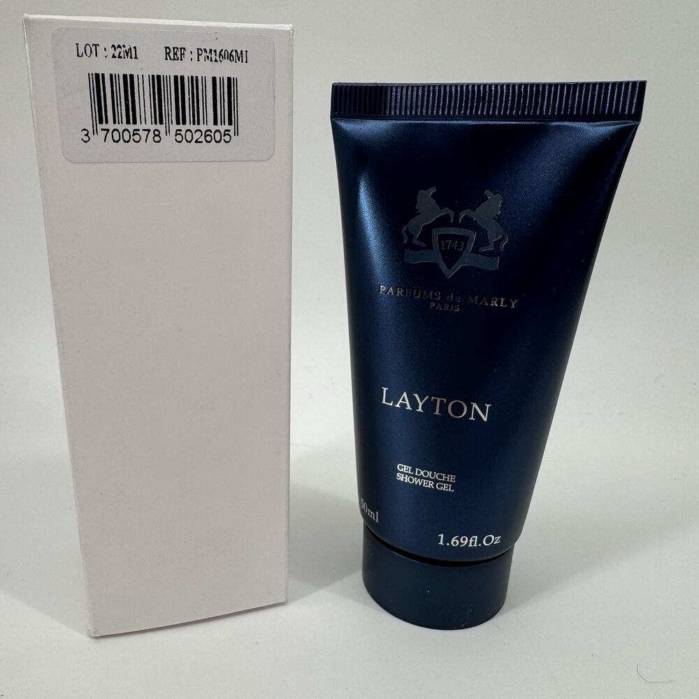 Parfums de Marly Layton Shower Gel 50ml NIB Sealed Discontinued Travel Size